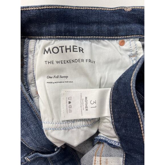 MOTHER Women's Flare Jeans in Dark Blue - Picture 7 of 10